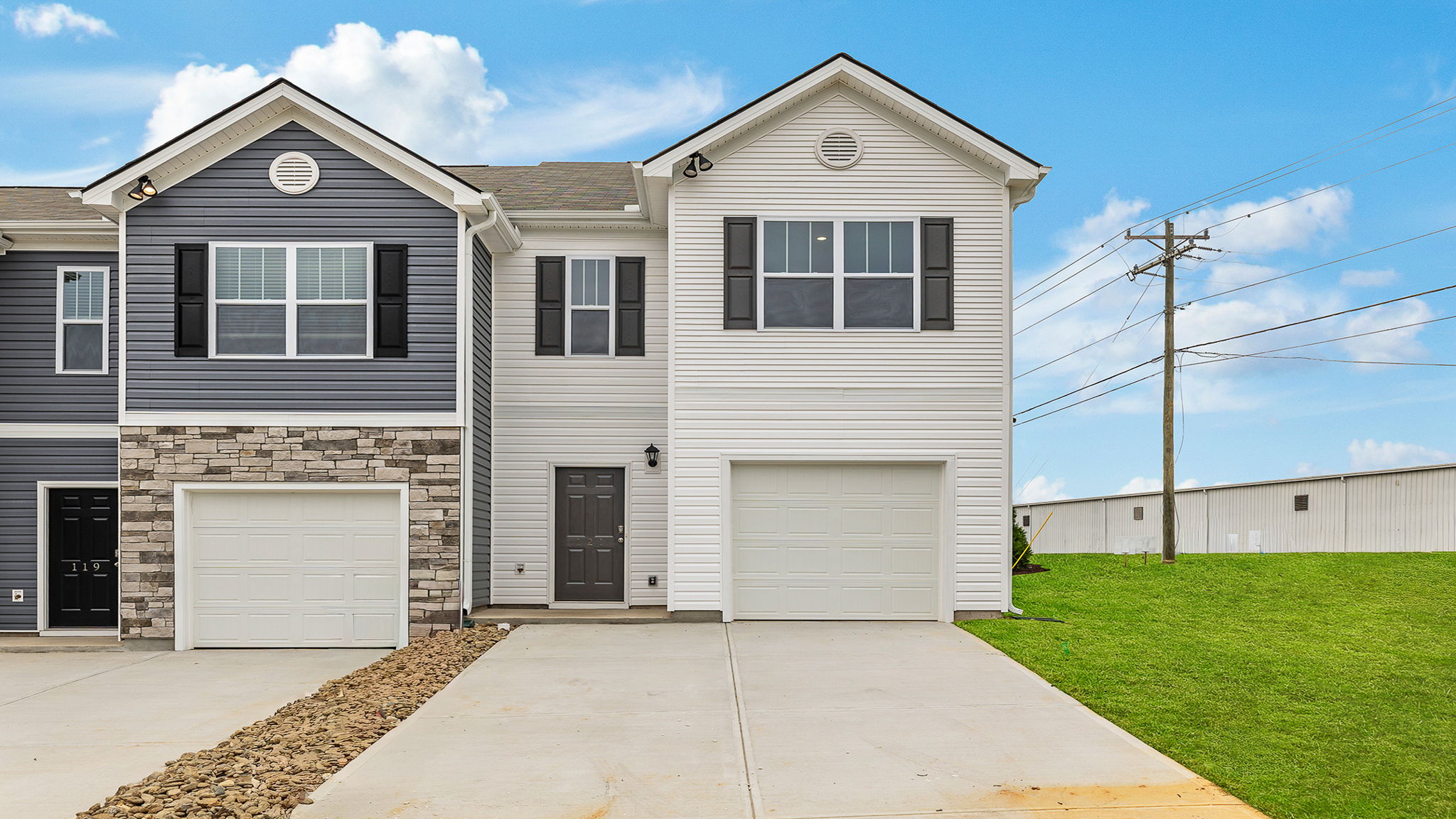 Front exterior of the Newton.