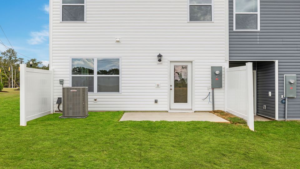 Back exterior view of the Newton.