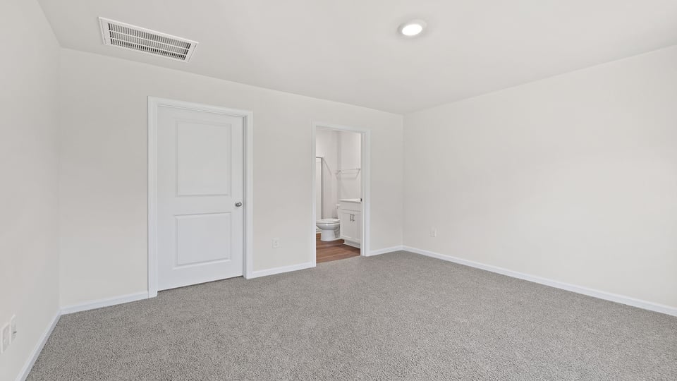 View from family room toward the entrance.