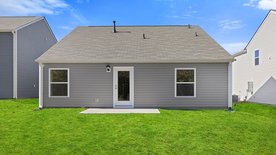 Back exterior of the Sanford.