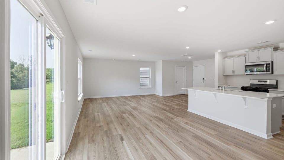 Dining area in the kitchen.