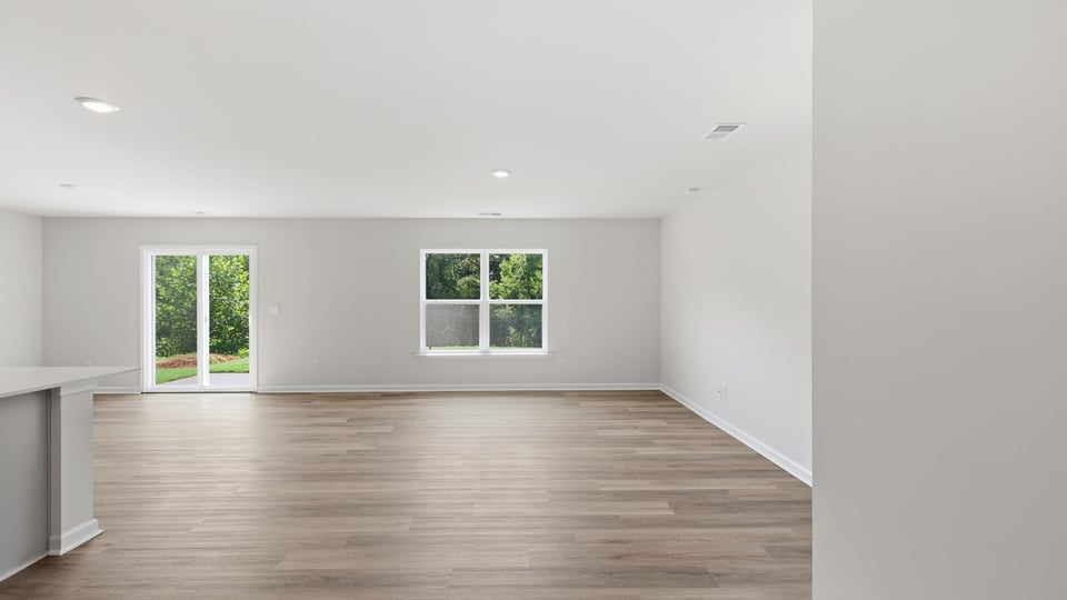 Living room with windows.