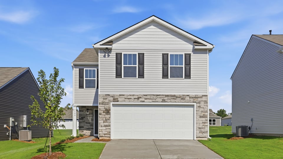 Front exterior of home.
