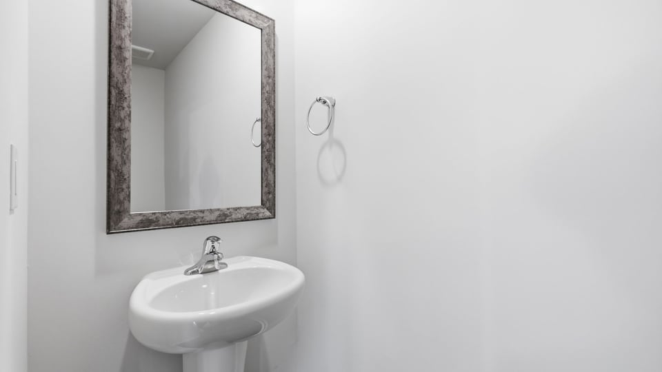Half bathroom.