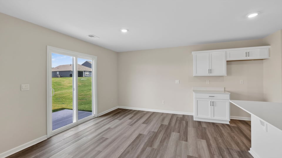 Living area with windows.