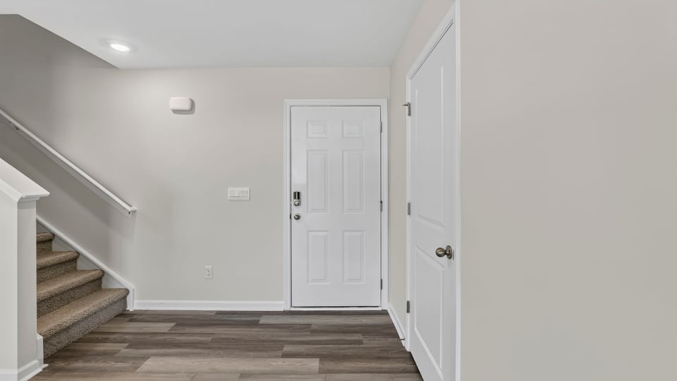 Living area with windows.