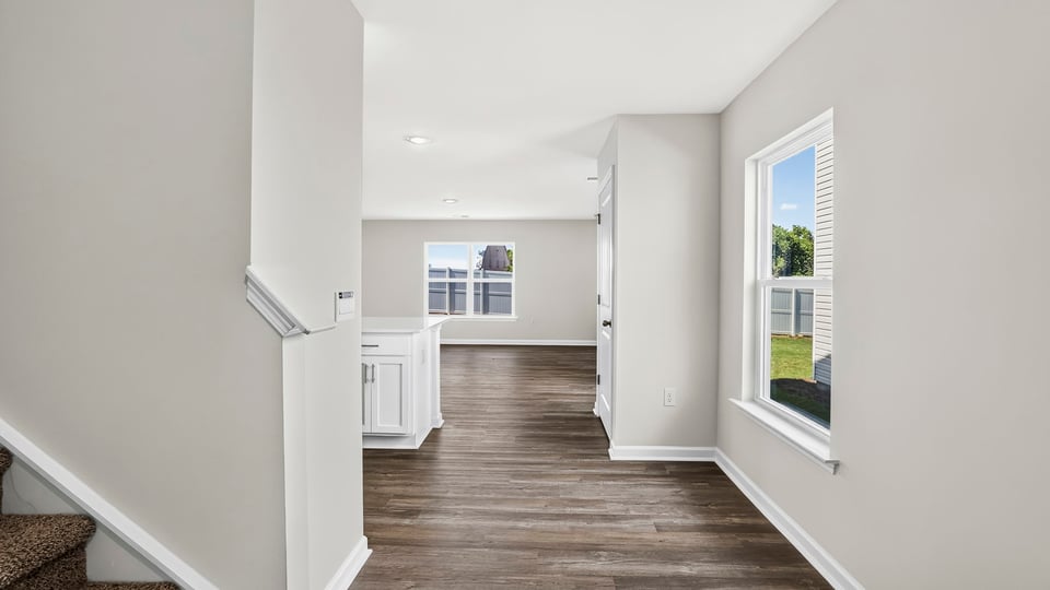 Foyer to kitchen.