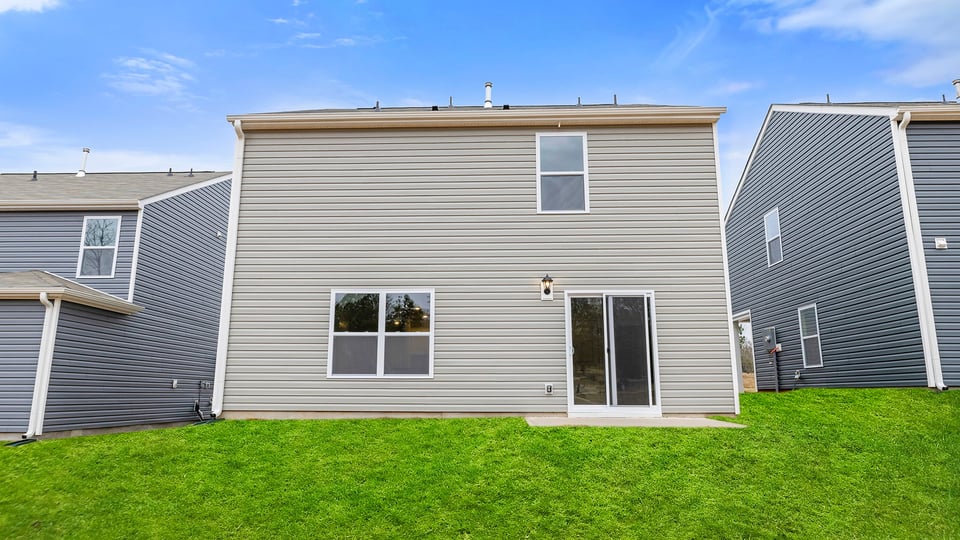 Back exterior view of the Elston.