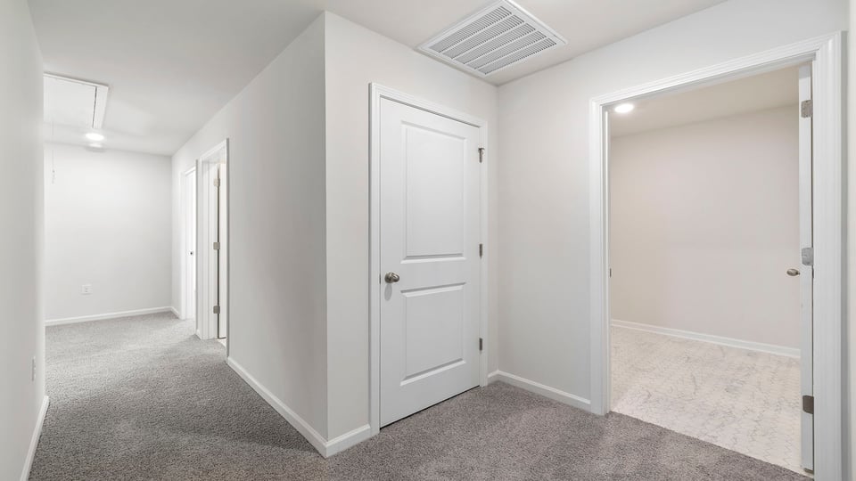 Upper level hallway.