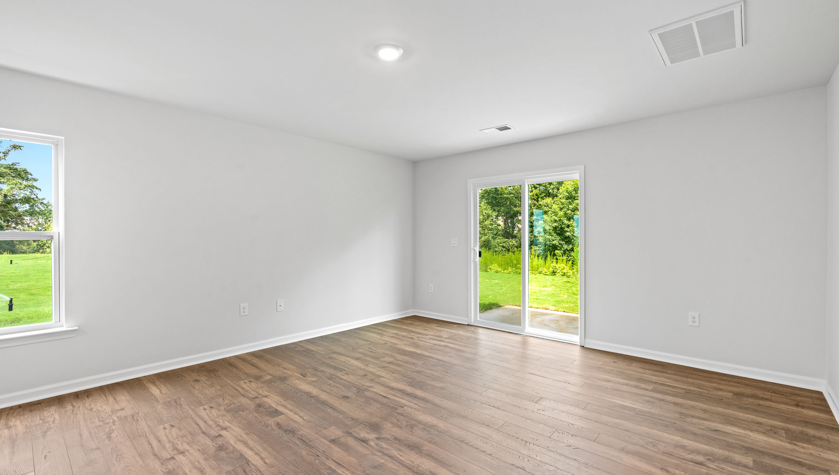 Living area with window.