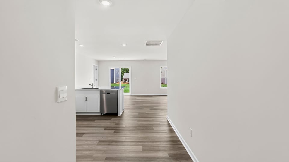 Foyer to kitchen.