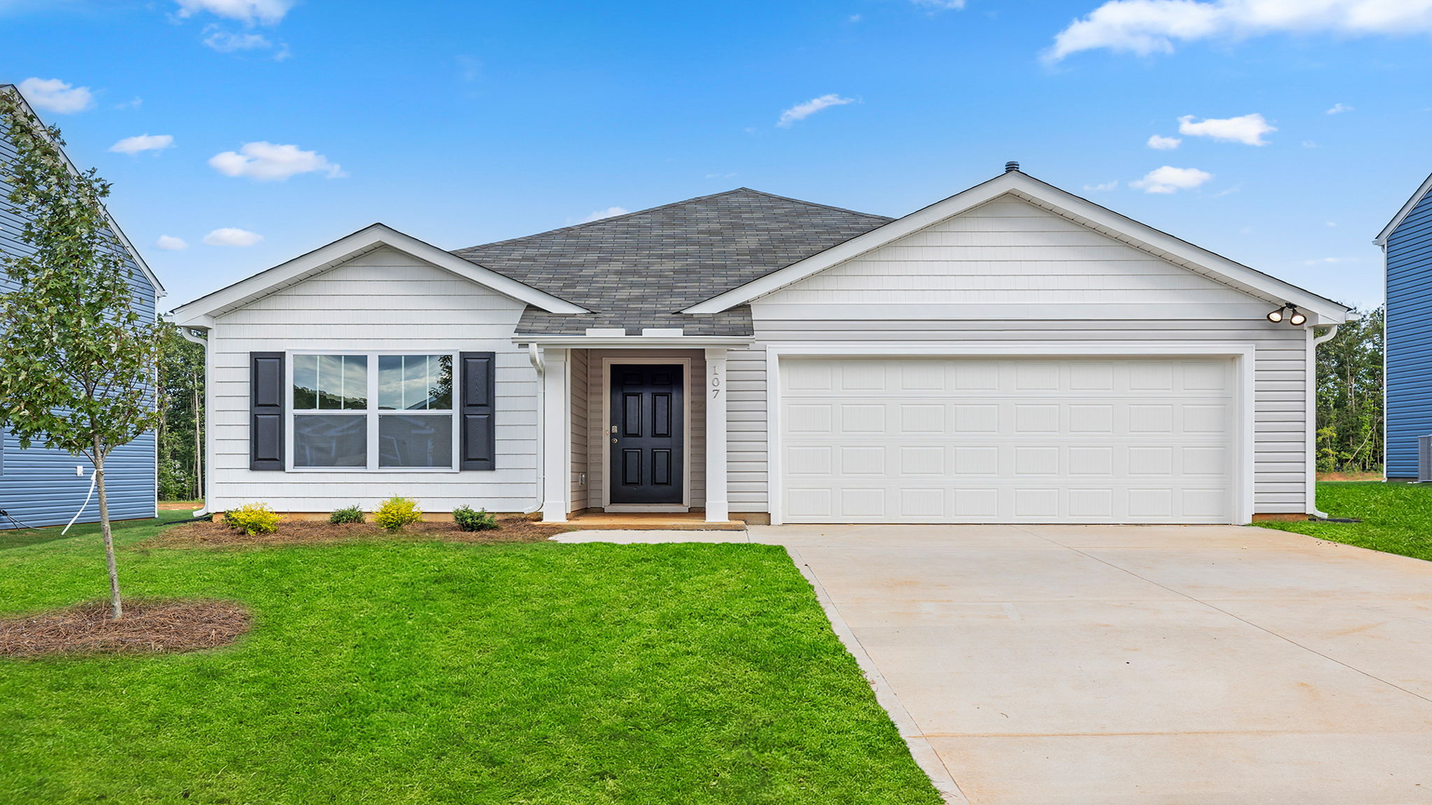 Front exterior of Aria.