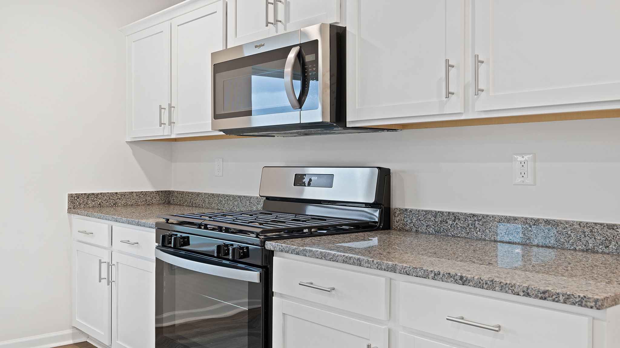 Granite countertops.