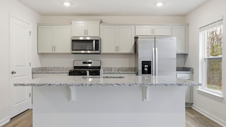 Quartz countertops.