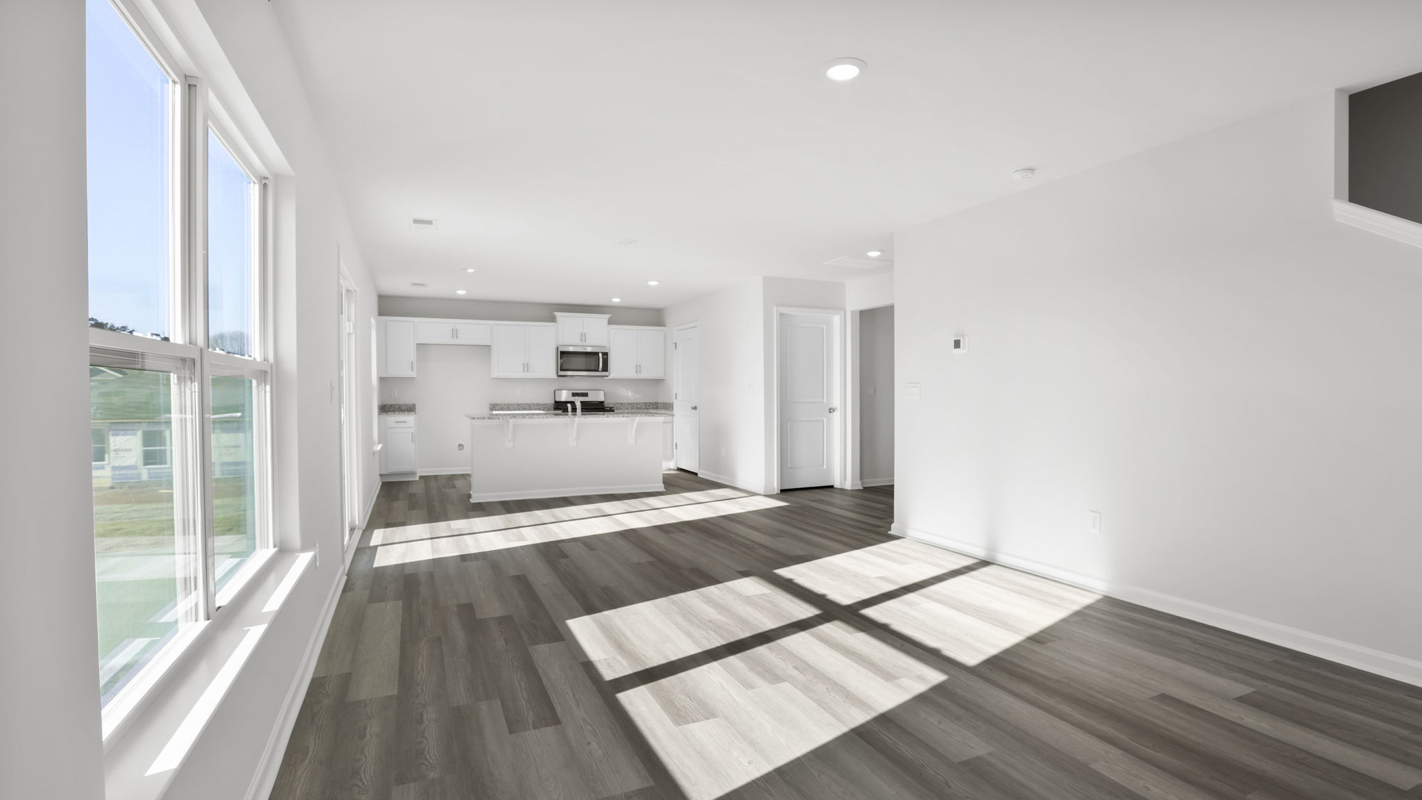 View of open floor plan with lots of windows and natural light.