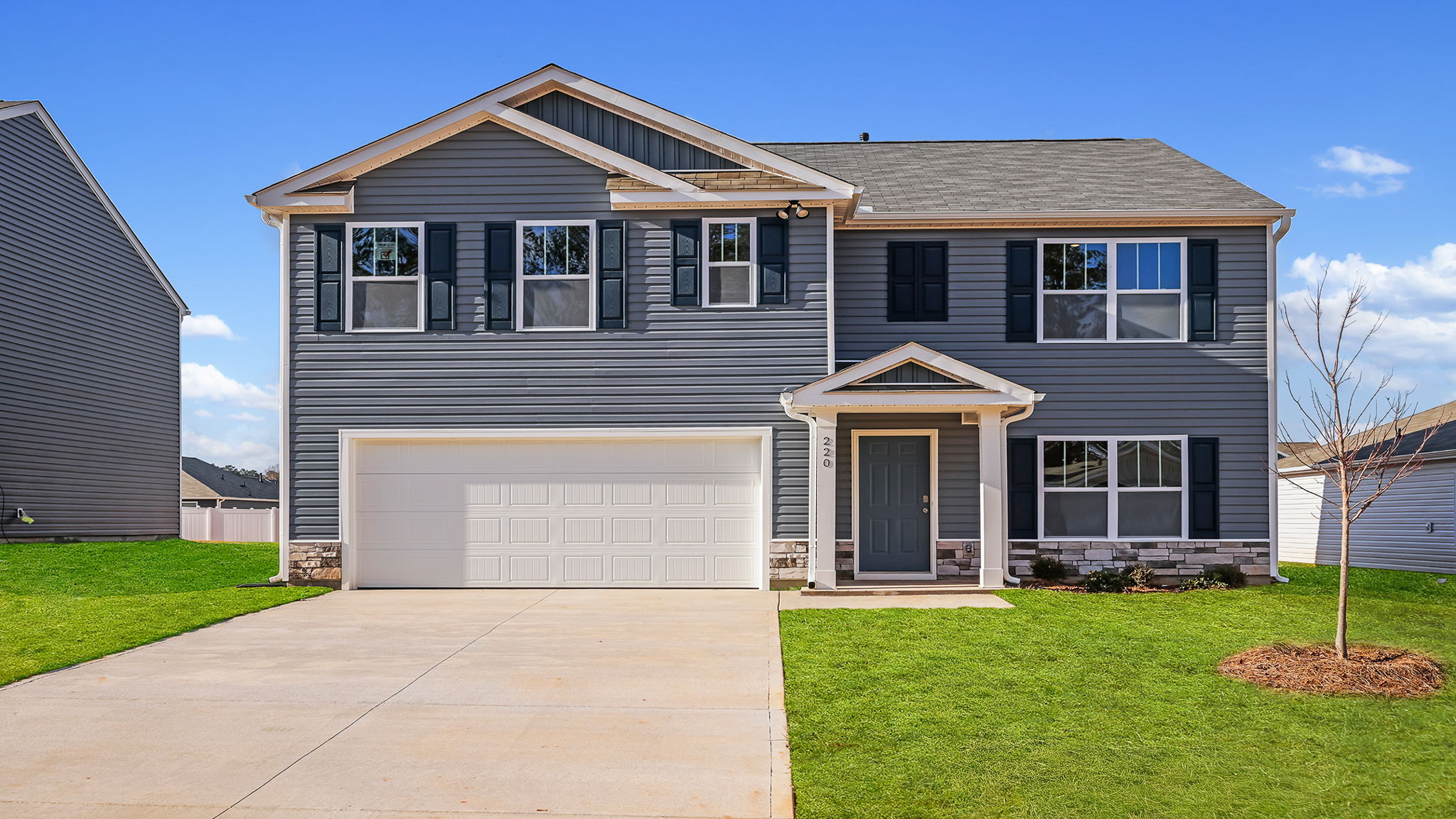 Front exterior view of the Hayden.