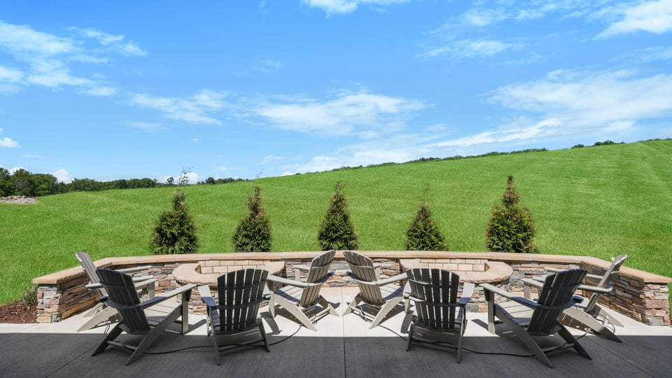 Amenity center with chairs.