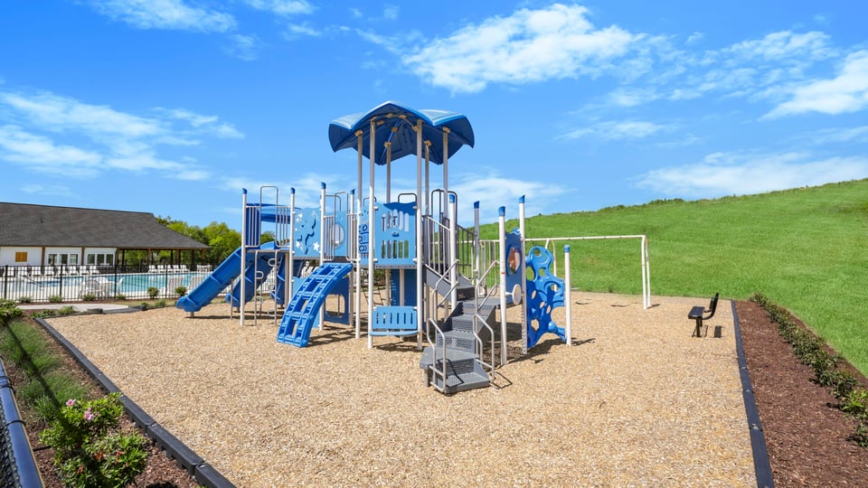 Amenity center with playground.