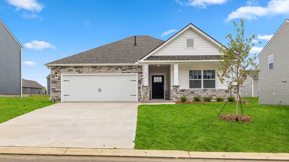 Front exterior of the Aria.