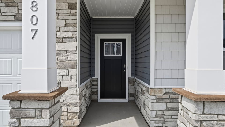 Front exterior of home.