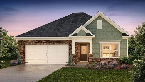 Front exterior of home.