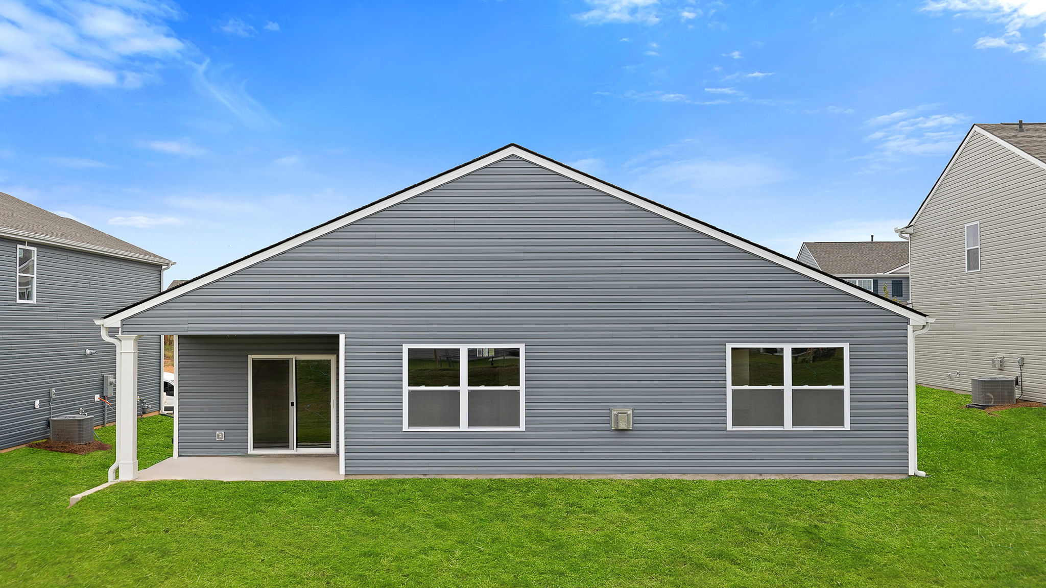 Back exterior of the Cali.