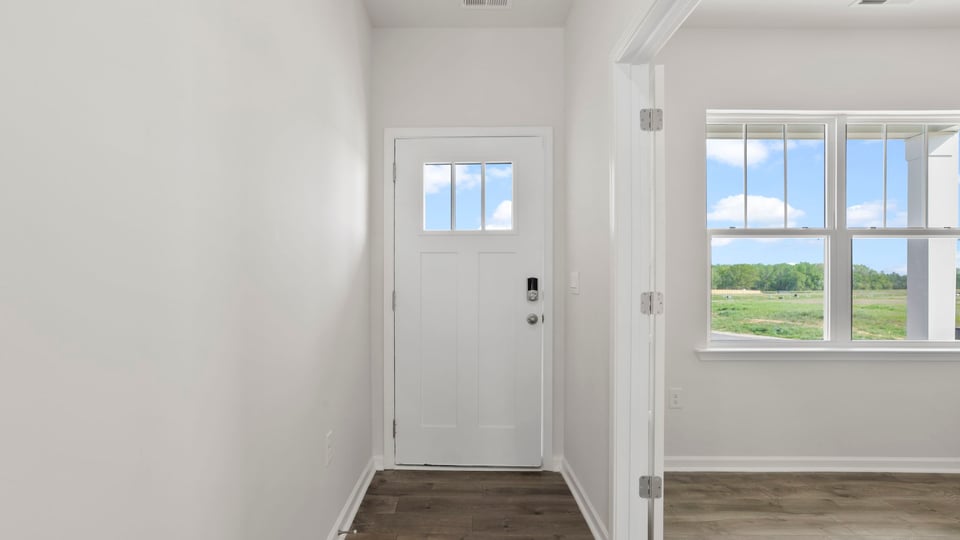 Foyer to kitchen.