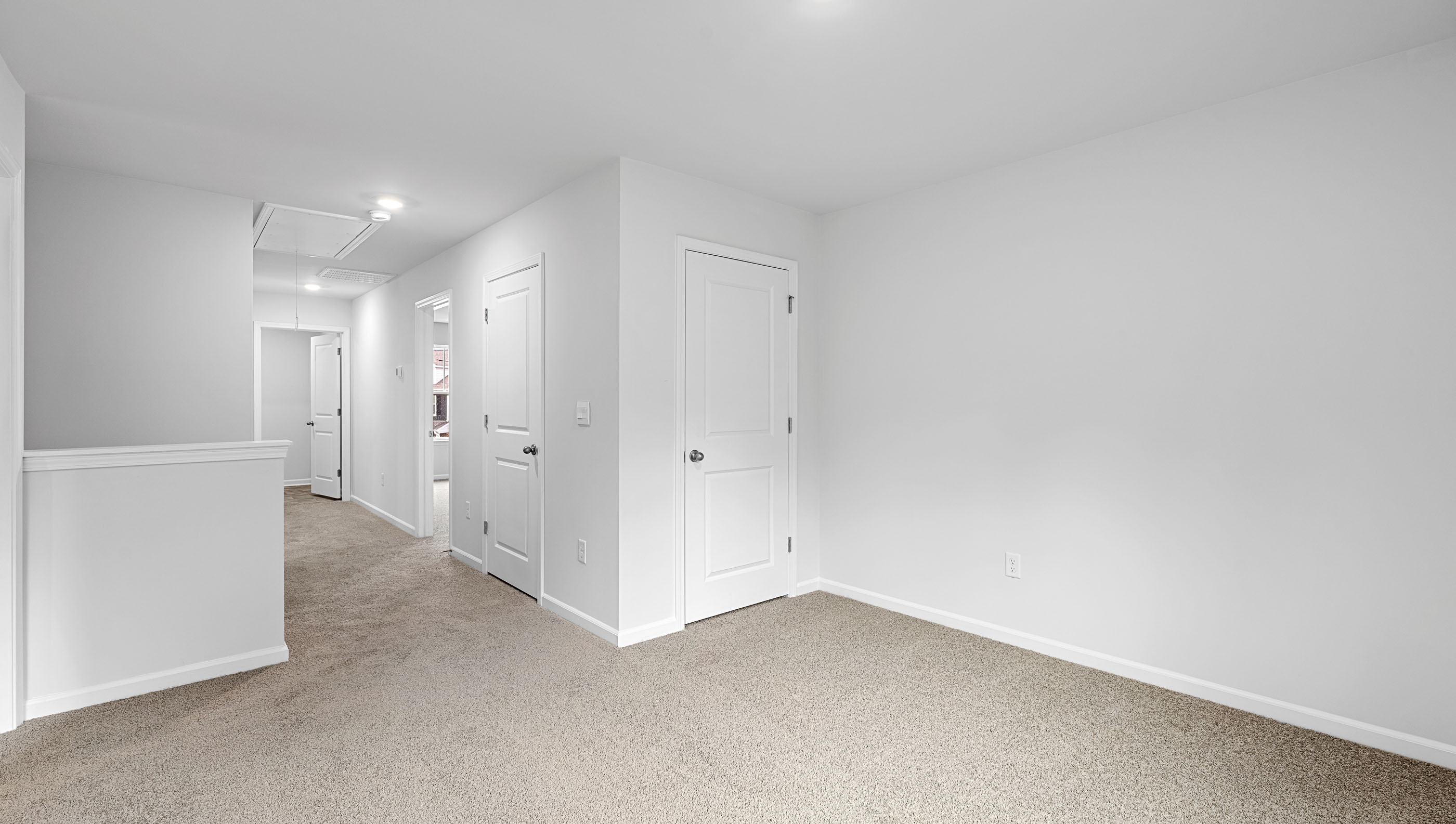 Upper level landing.