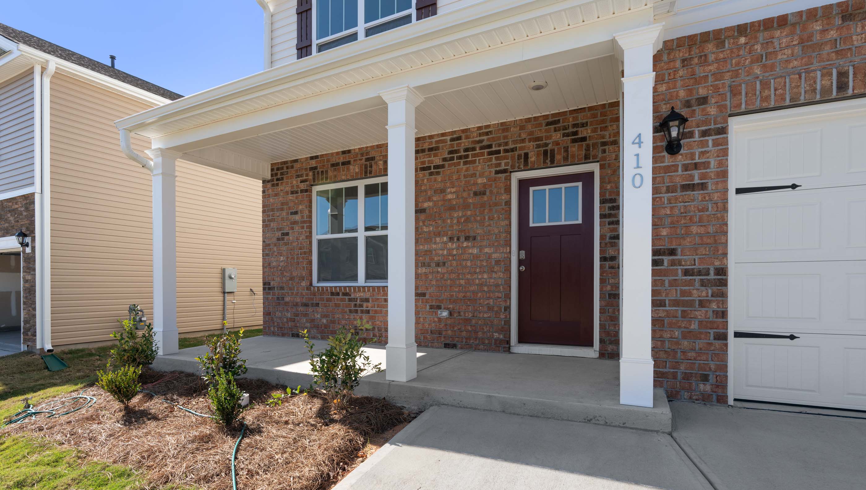 Inviting entry and front porch.