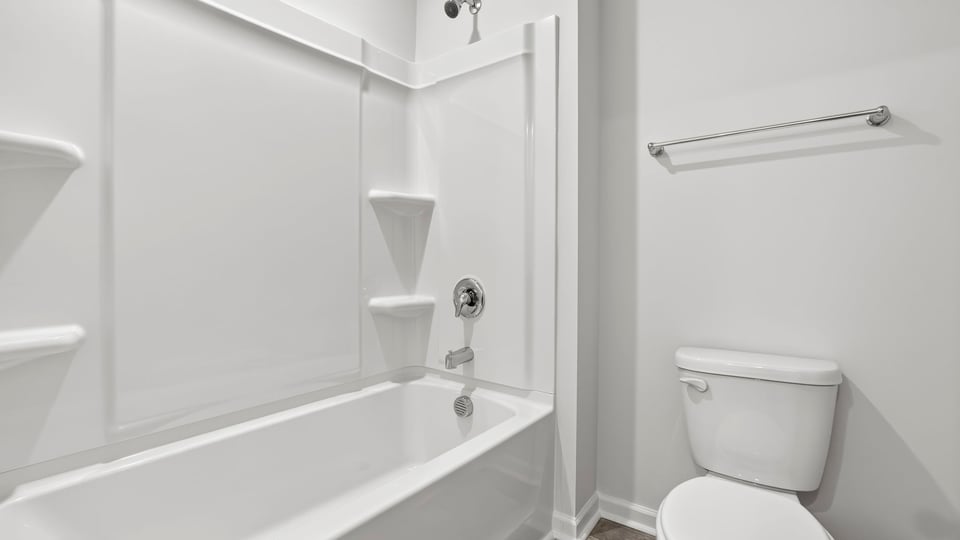 Bathroom with bathtub.
