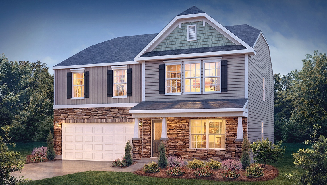 Front exterior of home.