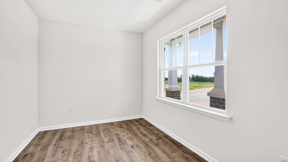Office located at front of the home.