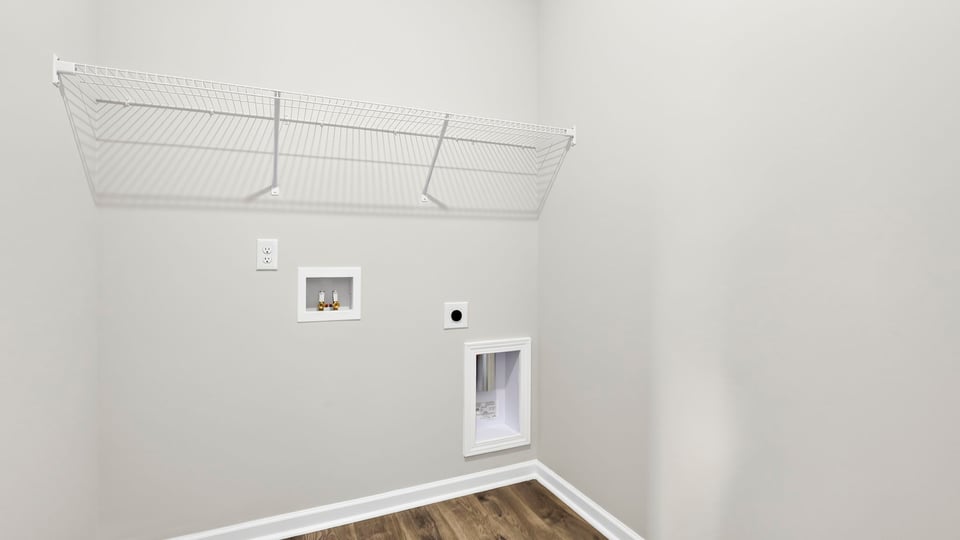 Laundry room.