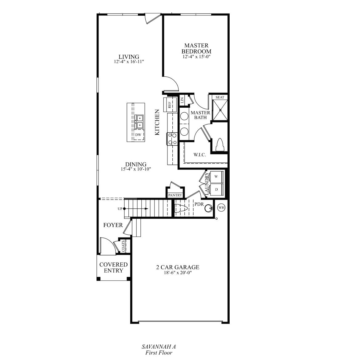 Floor Plan in Fern Hollow Greenville, SC D.R. Horton