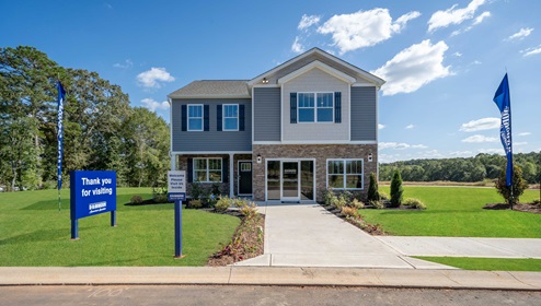 Front exterior of home.