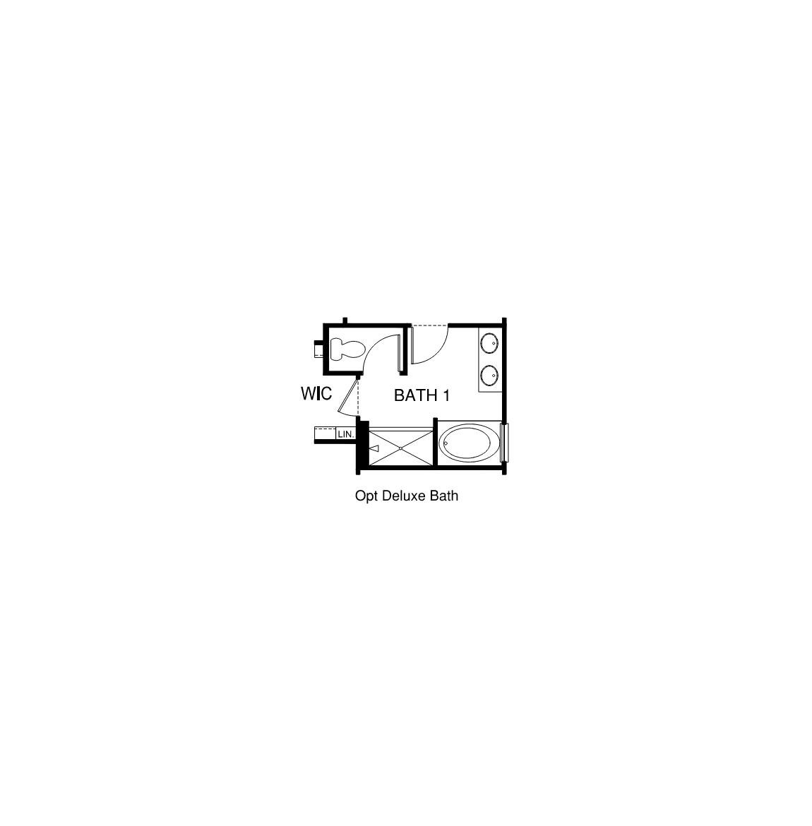 Second floor floorplan.