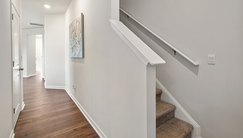 Entry way into home.