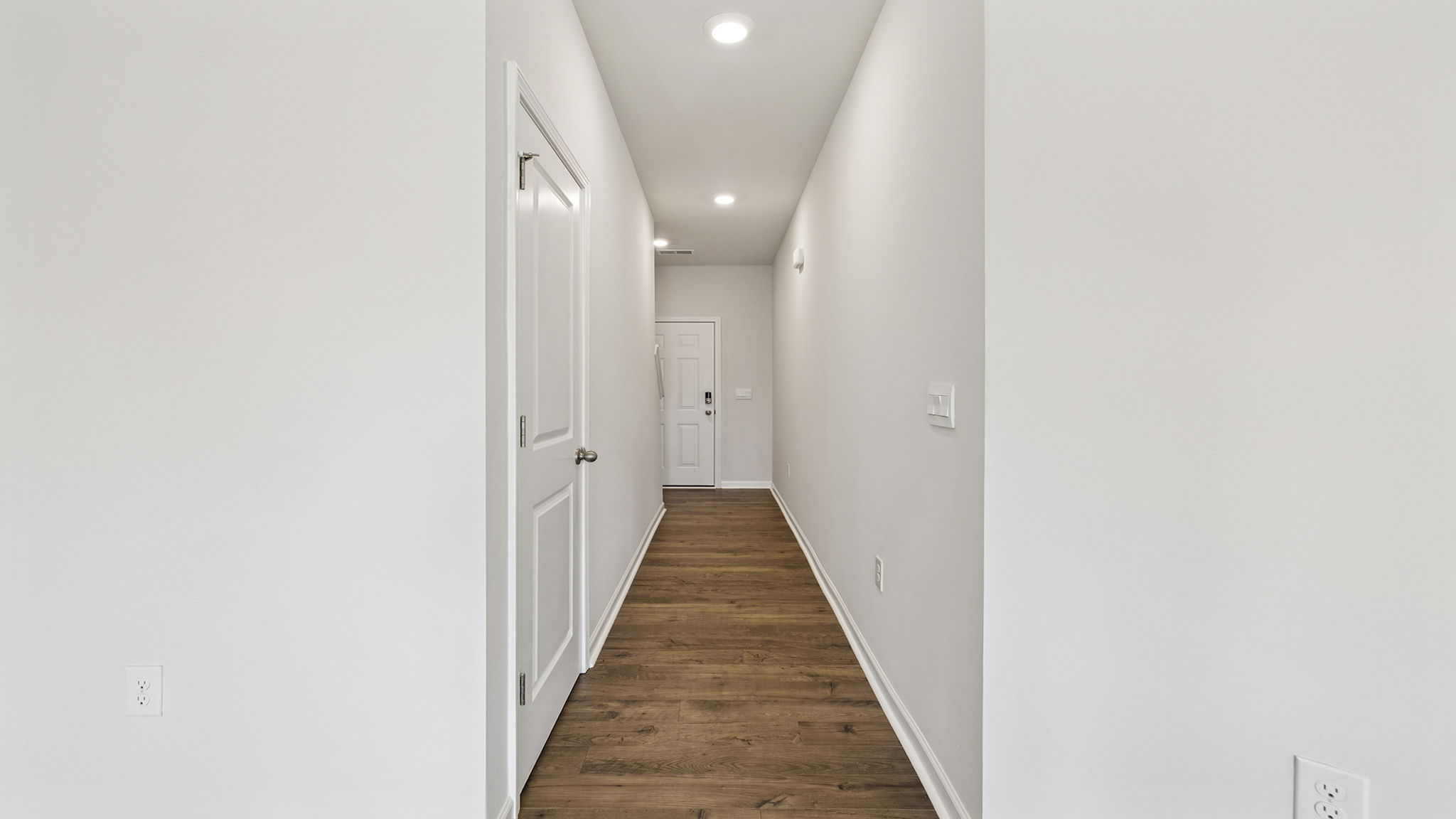 Hallway to the living area.