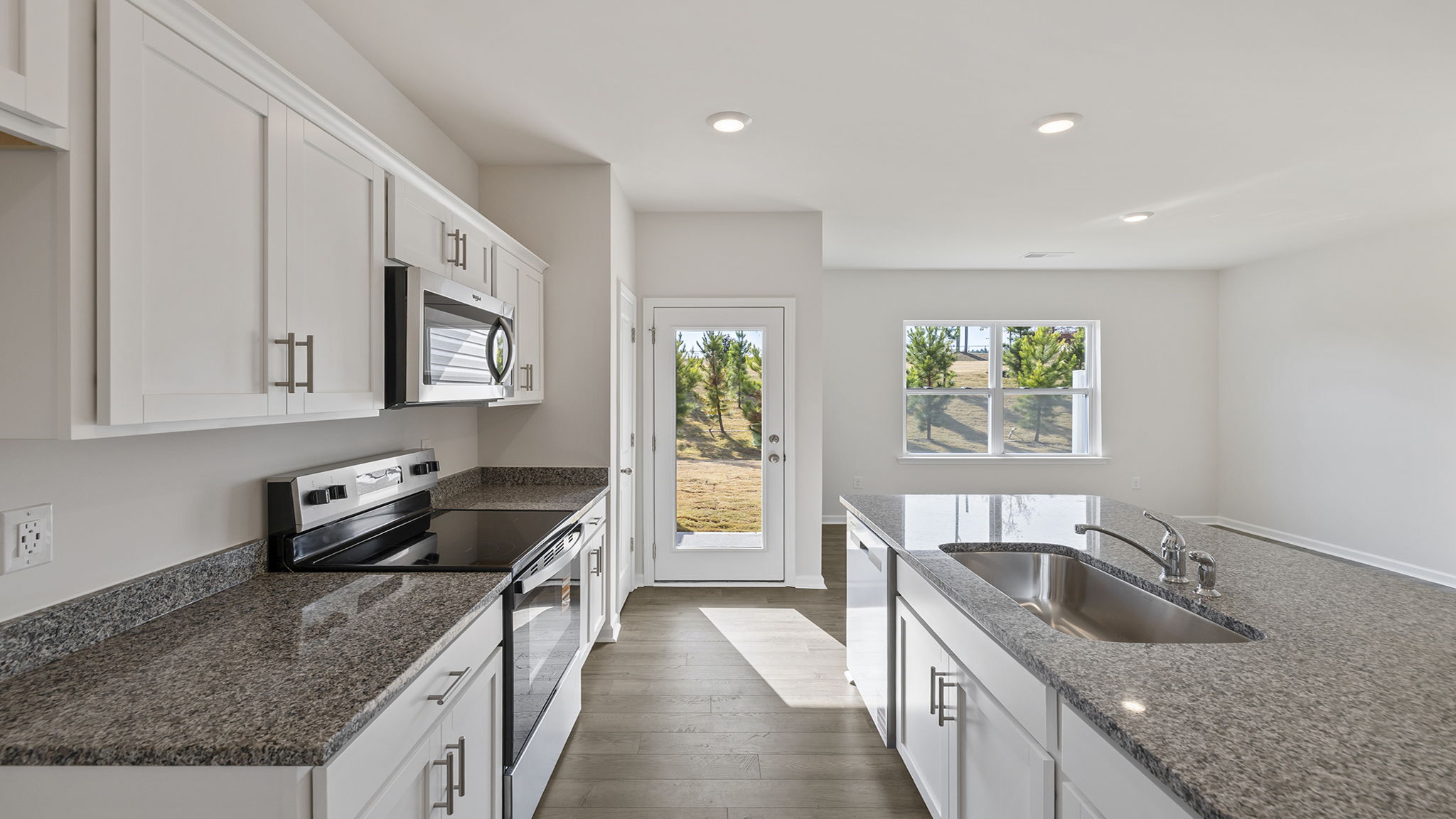 Plenty of counterspace.