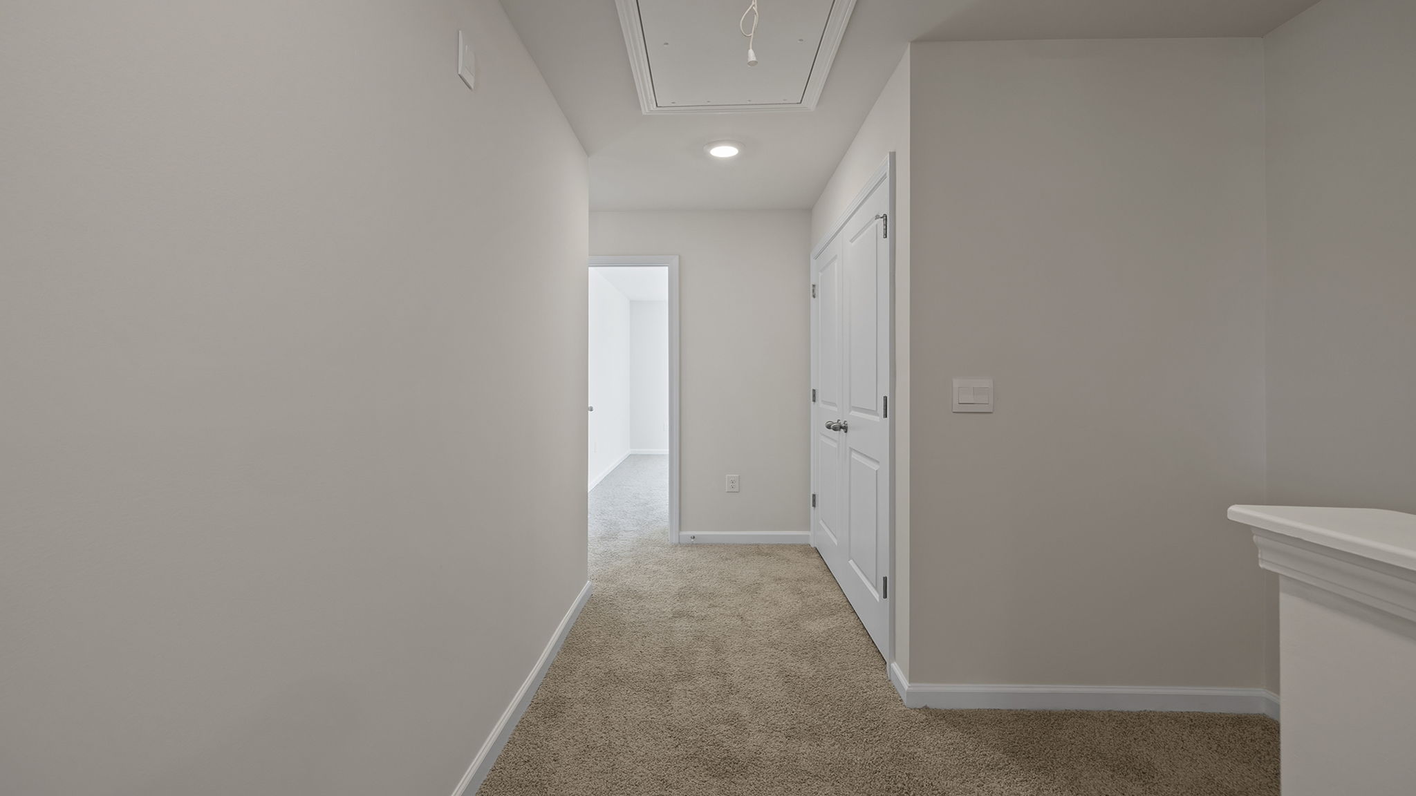 Upper level landing.