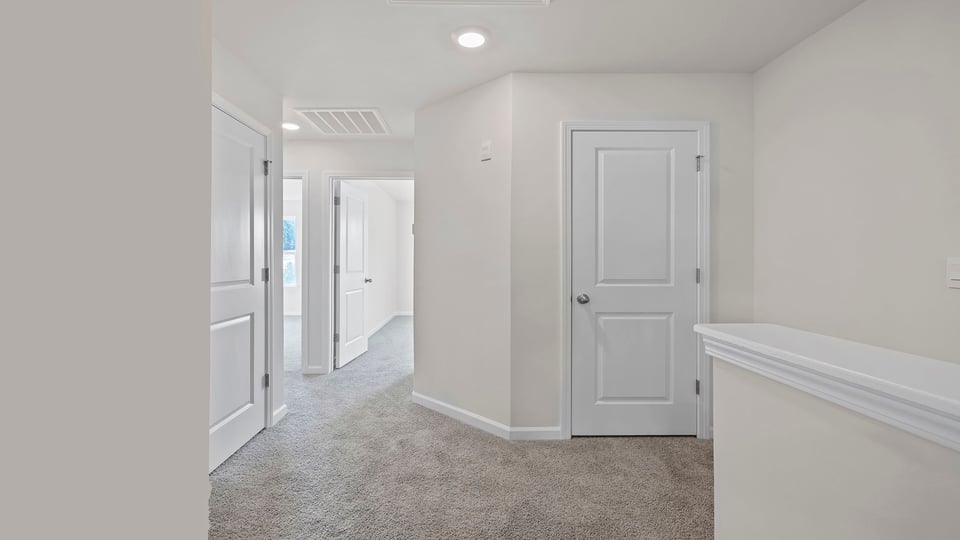 Upper level landing.