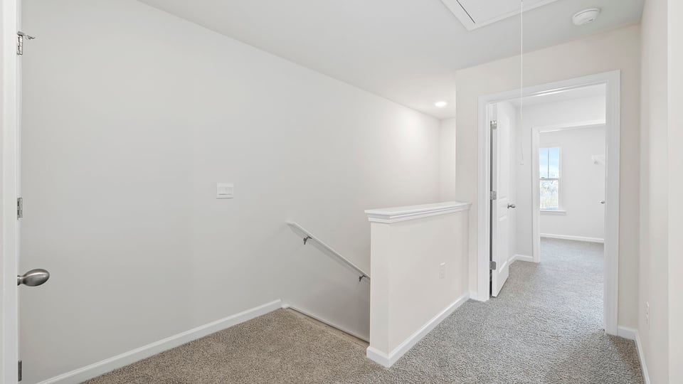 Upper level landing.