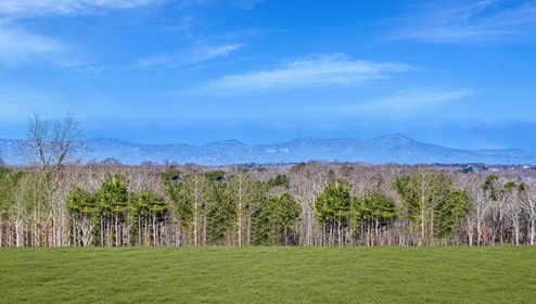 View of mountains.