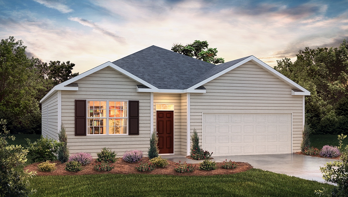 Floor Plan in Lenhardt Grove Easley, SC D.R. Horton