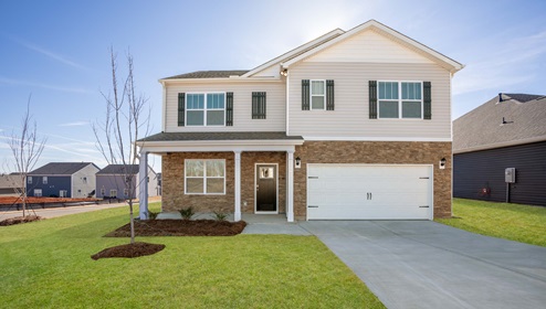 Front exterior of home.