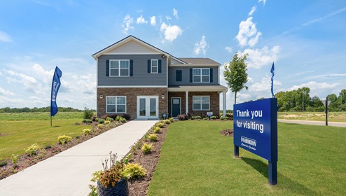 Front exterior of home.
