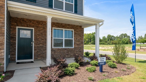 Front exterior of home.
