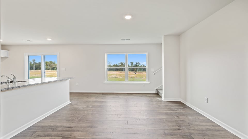 Dining area off the kitchen.