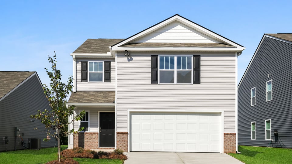 Front exterior of home.