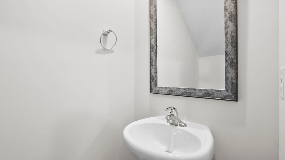 Half bathroom.